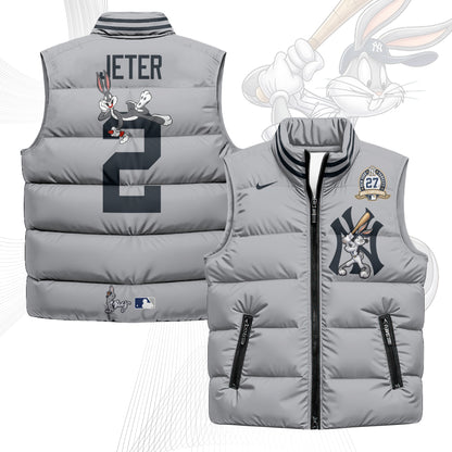New York Yankees Edition Unisex Puffer Vest - Printed