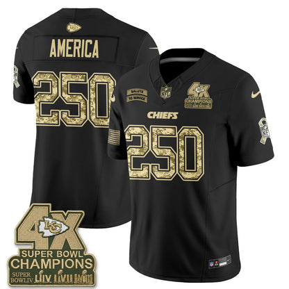 KC 2026 Salute to Service Vapor Jersey V2- Stitched