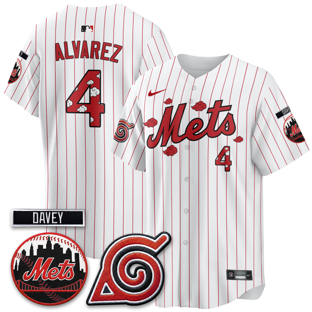 NYM x Naruto Nights 2026 Vapor Limited Jersey - All Stitched