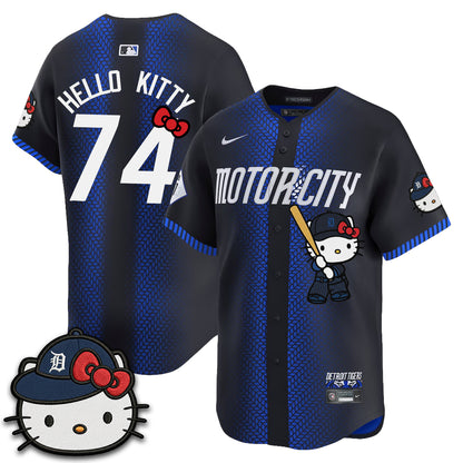 Detroit Tigers x Meow KT Edition Vapor Limited Jersey - Stitched