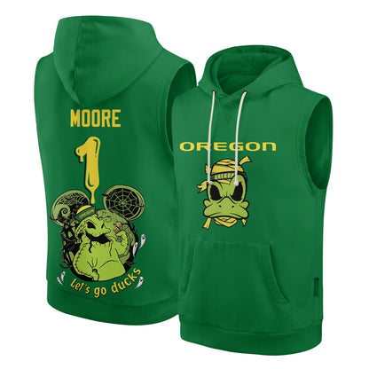 ORE x Boongie Monster Edition Pullover Sleeveless Hoodie Tank Top - Printed