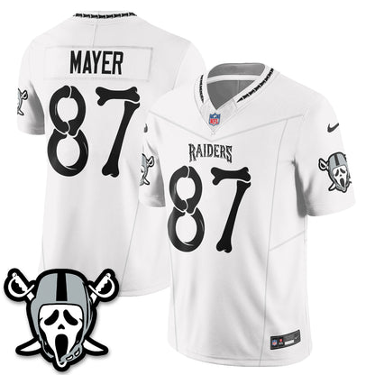 Las Vegas Raiders x Ghost Face Edition Vapor Jersey - Stitched