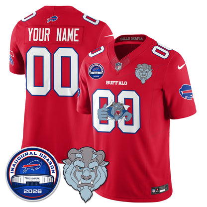 Buffalo Bills x Hairy Blue Beast Edition Vapor Jersey - Stitched