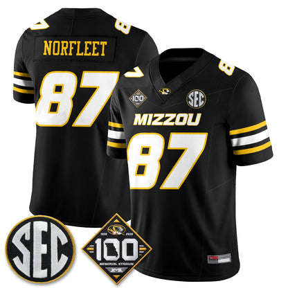 MIZZ 100th Anniversary of Memorial Stadium Vapor Jersey - Stitched