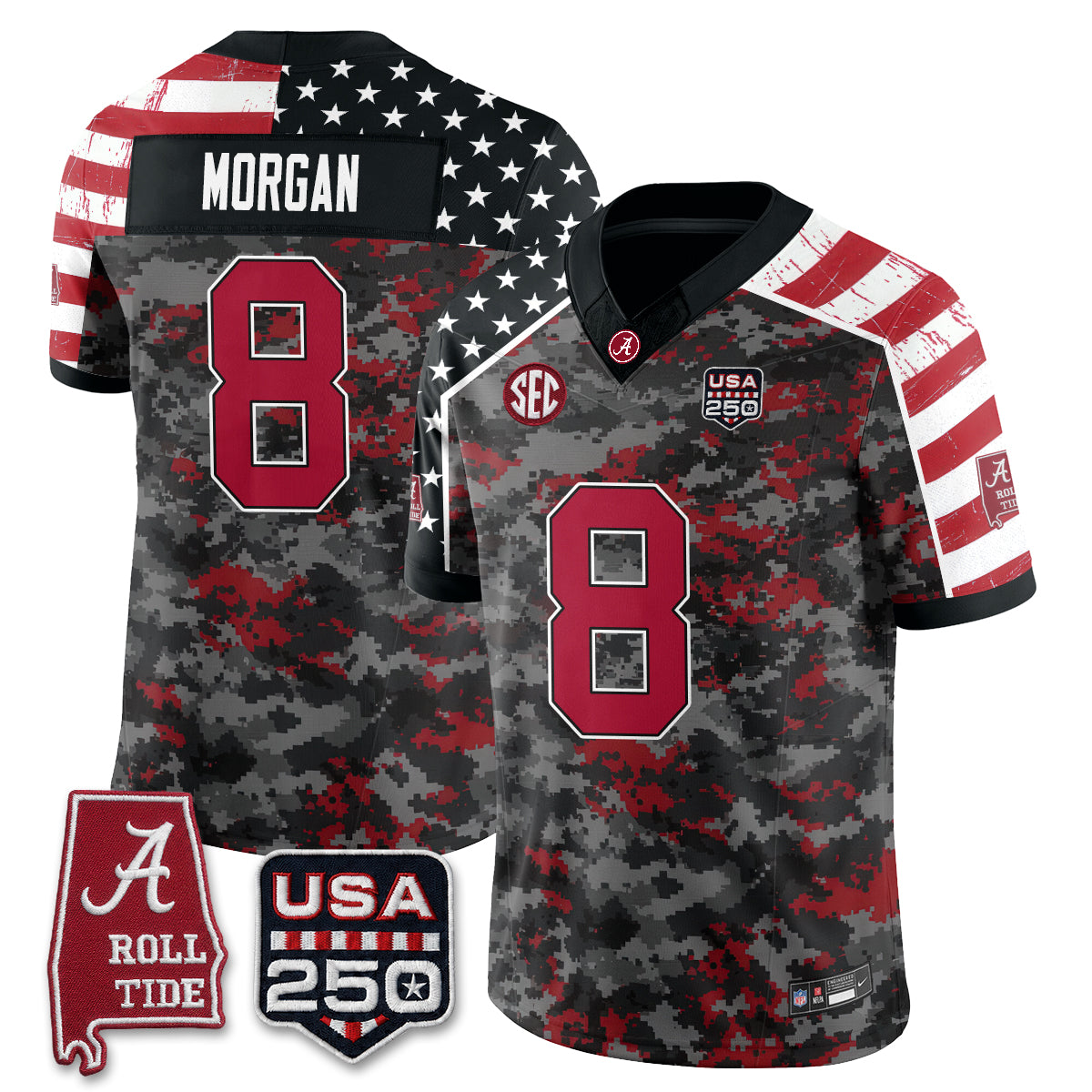 BAMA Camouflage Edition 2026 Vapor Limited Jersey - Stitched