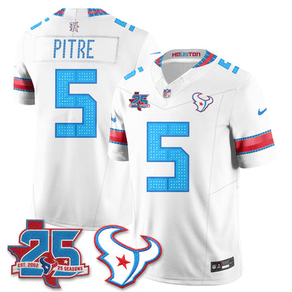 Houston Texans 2026 Rivalries Vapor Jersey - Stitched