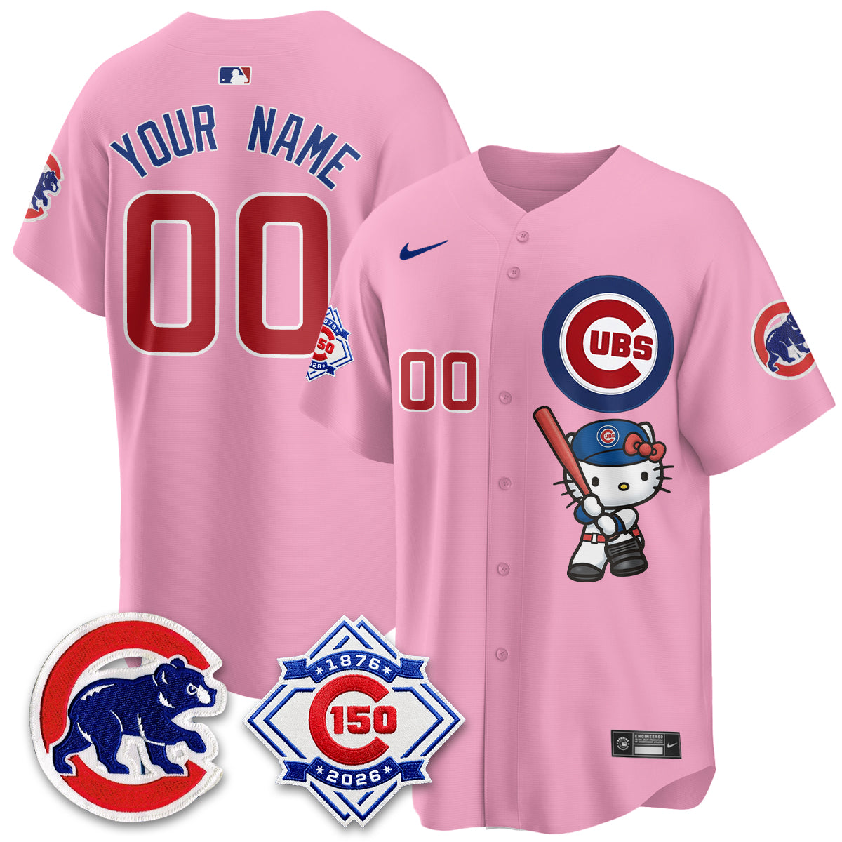 CHC x Meow KT Vapor Premier Limited Custom Jersey - All Stitched