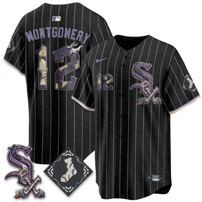 Chicago White Sox Nightmare Edition Vapor Jersey - Stitched