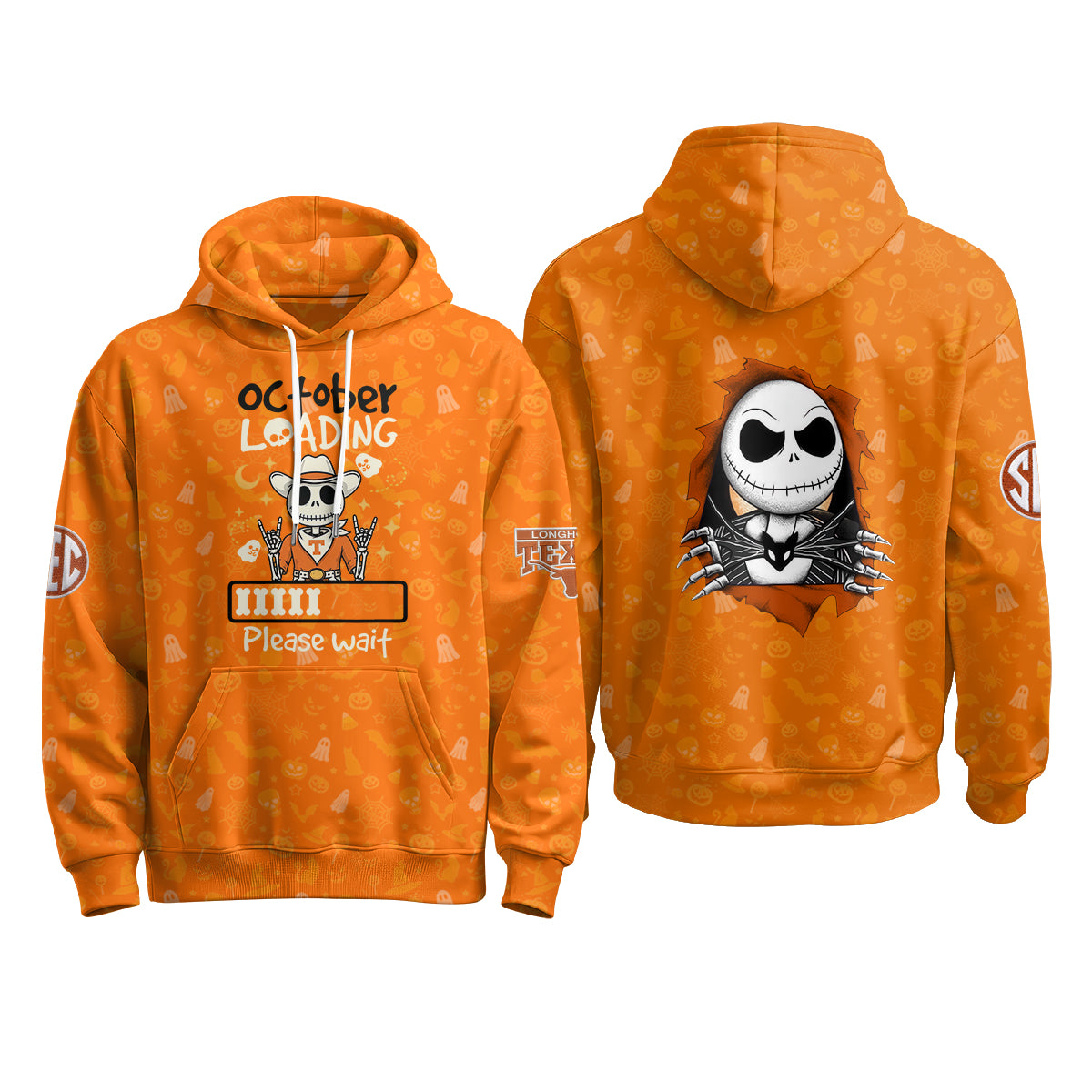 TEX x Skeleton Gentleman Edition Hoodie - Printed