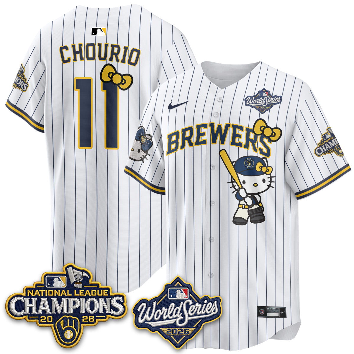MIL 2026 NL Champions x Meow KT Vapor Jersey - Stitched