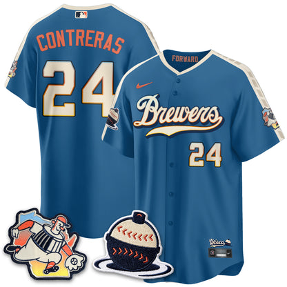 MIL 2026 Brewers City Connect Vapor Limited Jersey - All Stitched N5