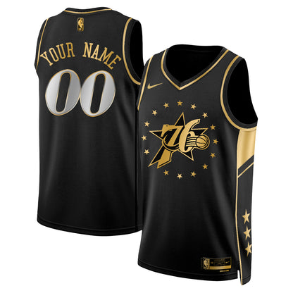 Philadelphia 76ers Fan Gear Limited Vapor Custom Jersey - Stitched