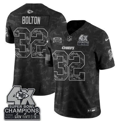 KC 2026 Salute to Service Vapor Jersey V2- Stitched