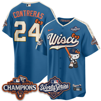 MIL 2026 NL Champions x Meow KT Vapor Jersey - Stitched