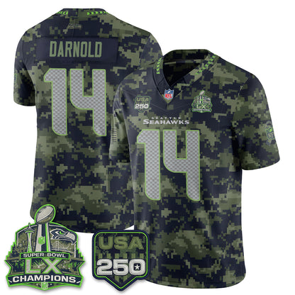 SEA 2026 Salute to Service Edition Vapor Jersey - Stitched n5