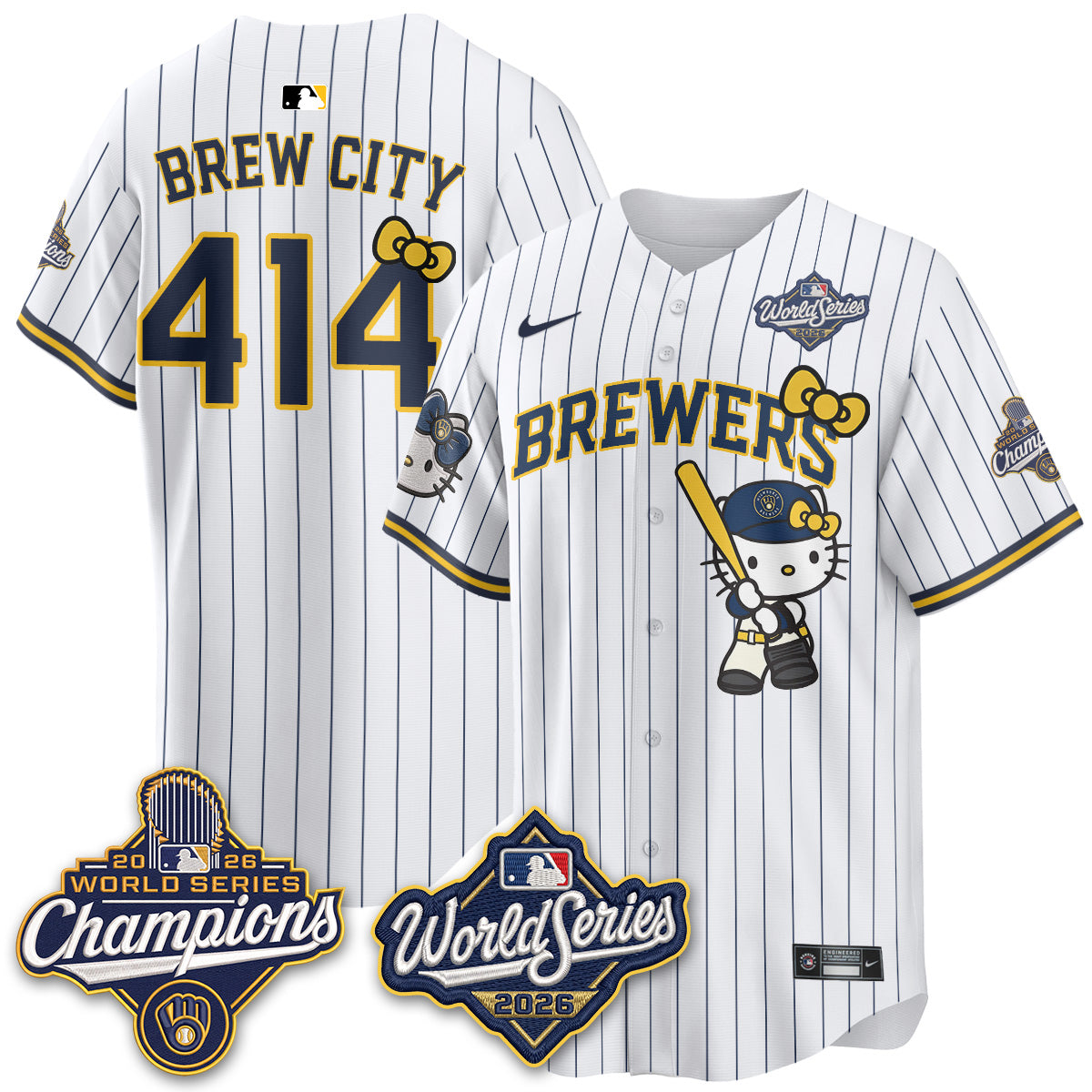 MIL 2026 WS Champions x Meow KT Vapor Jersey - Stitched