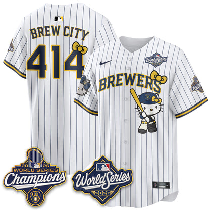 MIL 2026 WS Champions x Meow KT Vapor Jersey - Stitched