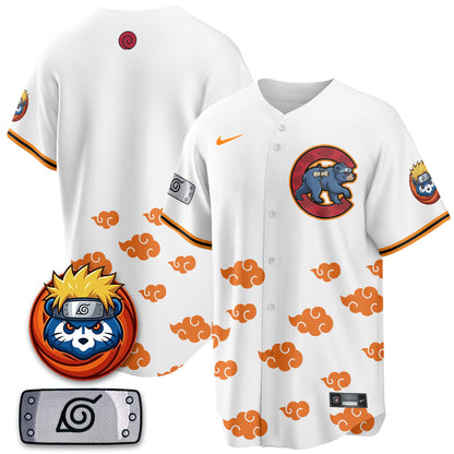 Chicago Cubs Naruto Akatsuki Vapor Limited Jersey V2- Stitched