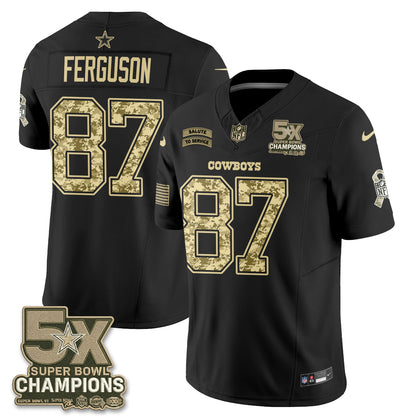 Dallas Cowboys 2026 Salute to Service V3 Vapor Jersey - Stitched