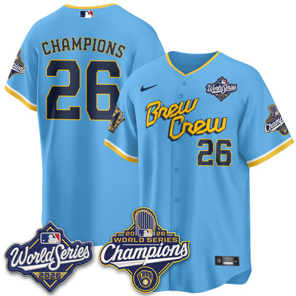MIL 2026 WS Champions Vapor Jersey - Stitched