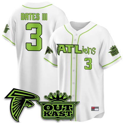 ATL 30th Anniversary ATLiens Baseball Vapor Jersey - Stitched
