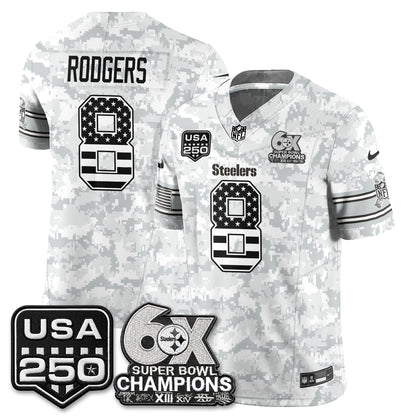 Pittsburgh Steelers 2026 Salute to Service Edition Vapor Jersey - Stitched