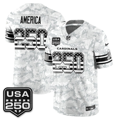 Arizona Cardinals 2026 Salute to Service Vapor Jersey - Stitched