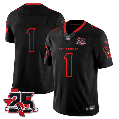 Houston Texans Fan Gear Edition Vapor Jersey (2) - Stitched