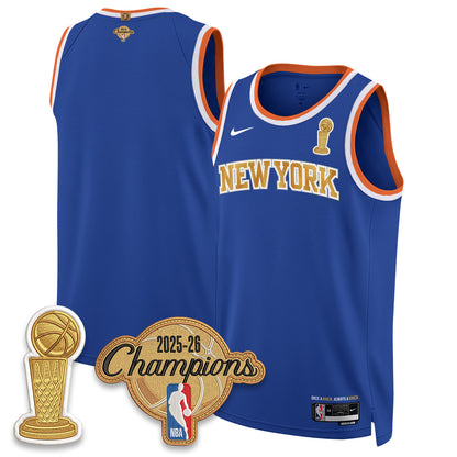 NYK Champions Night Vapor Jersey - Stitched