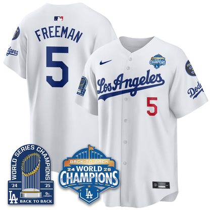 LAD Alternate  Vapor Limited Jersey - 9x Champs - All Stitched