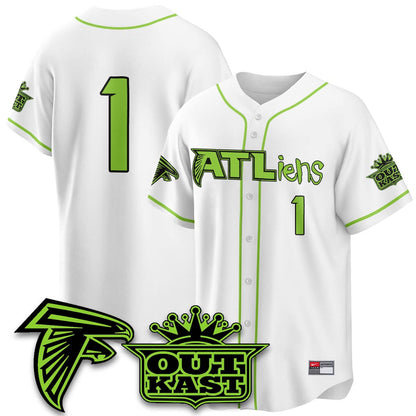 ATL 30th Anniversary ATLiens Baseball Vapor Jersey - Stitched