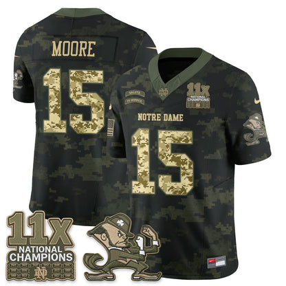 ND 2026 Salute to Service Vapor Jersey - Stitched