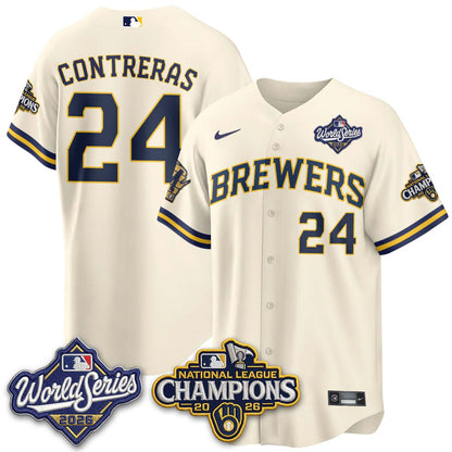 MIL 2026 NL Champions Vapor Jersey - Stitched n1