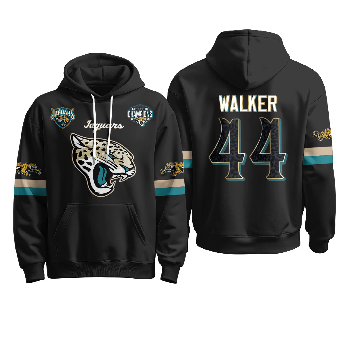 Jacksonville Jaguars 2026 Rivalries Fleece Hoodie - Printed