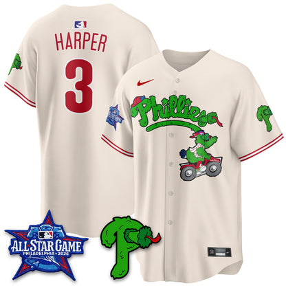 Philadelphia Phillies Phanatic Vapor Limited Jersey V2- Stitched