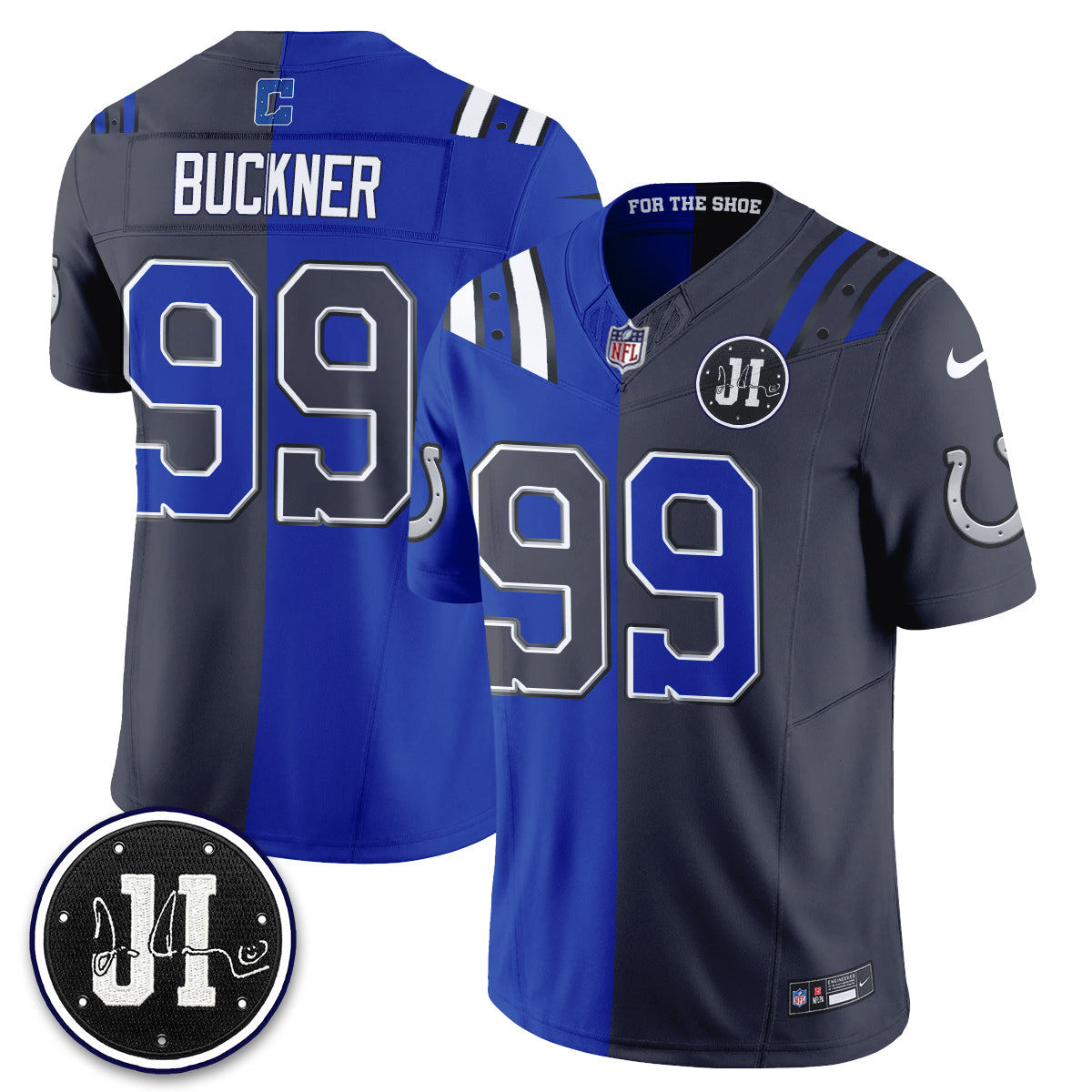 Indianapolis Colts 2026 Rivalries Split Vapor Jersey - Stitched