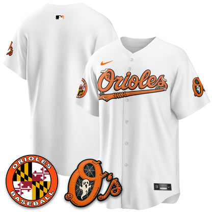 Baltimore Orioles Halloween 2026 Vapor Limited Jersey - Stitched