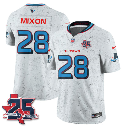 HOU Fangear Edition Vapor Jersey - Stitched