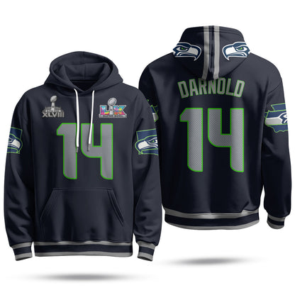 SEA S.Bowl Champs Fleece Hoodie - Printed