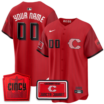 CIN 2026 City Connect Limited Premier Vapor Custom Jersey - All Stitched n9