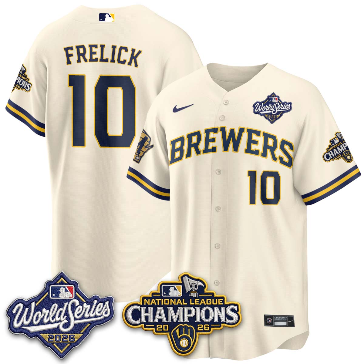 MIL 2026 NL Champions Vapor Jersey - Stitched n1