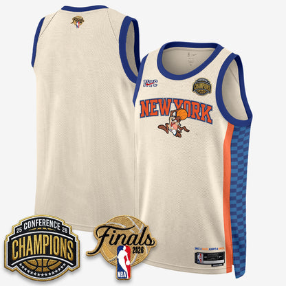 NYK 2026 NBA Eastern Conference Champions x Taz Vapor Jersey - Stitched