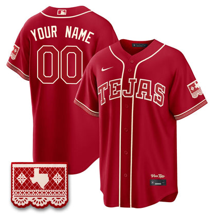 TEX 2026 City Connect Vapor Custom Jersey - All Stitched