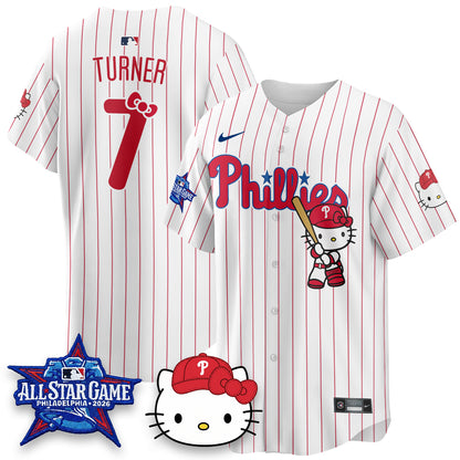 Philadelphia Phillies x Meow Kitty Vapor Limited Jersey V2- Stitched