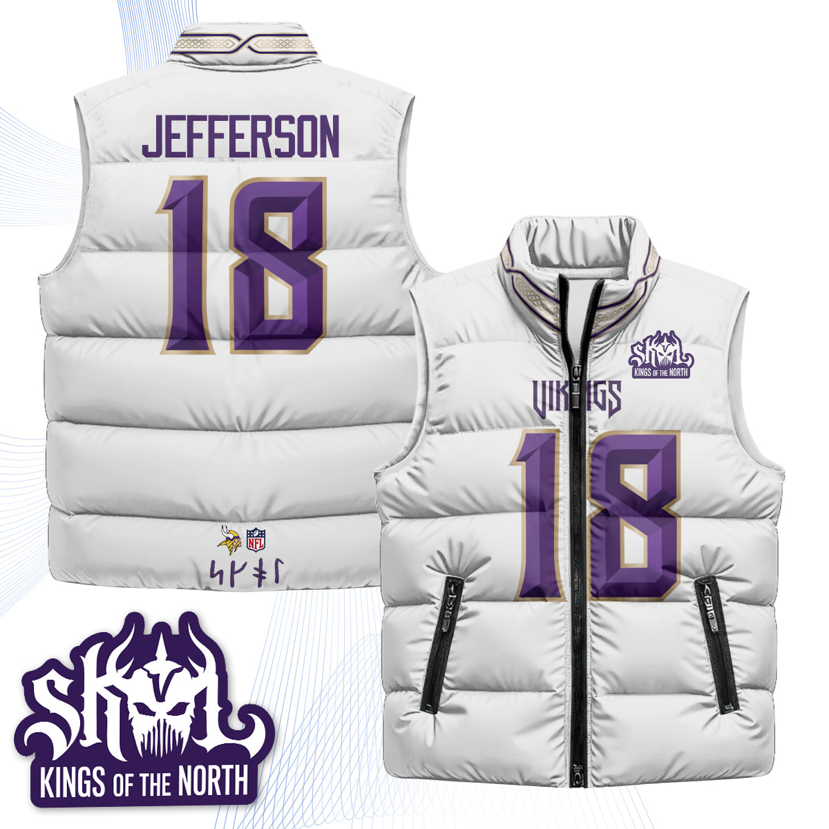 MIN 2026 Rivalries Puffer Vest - Printed