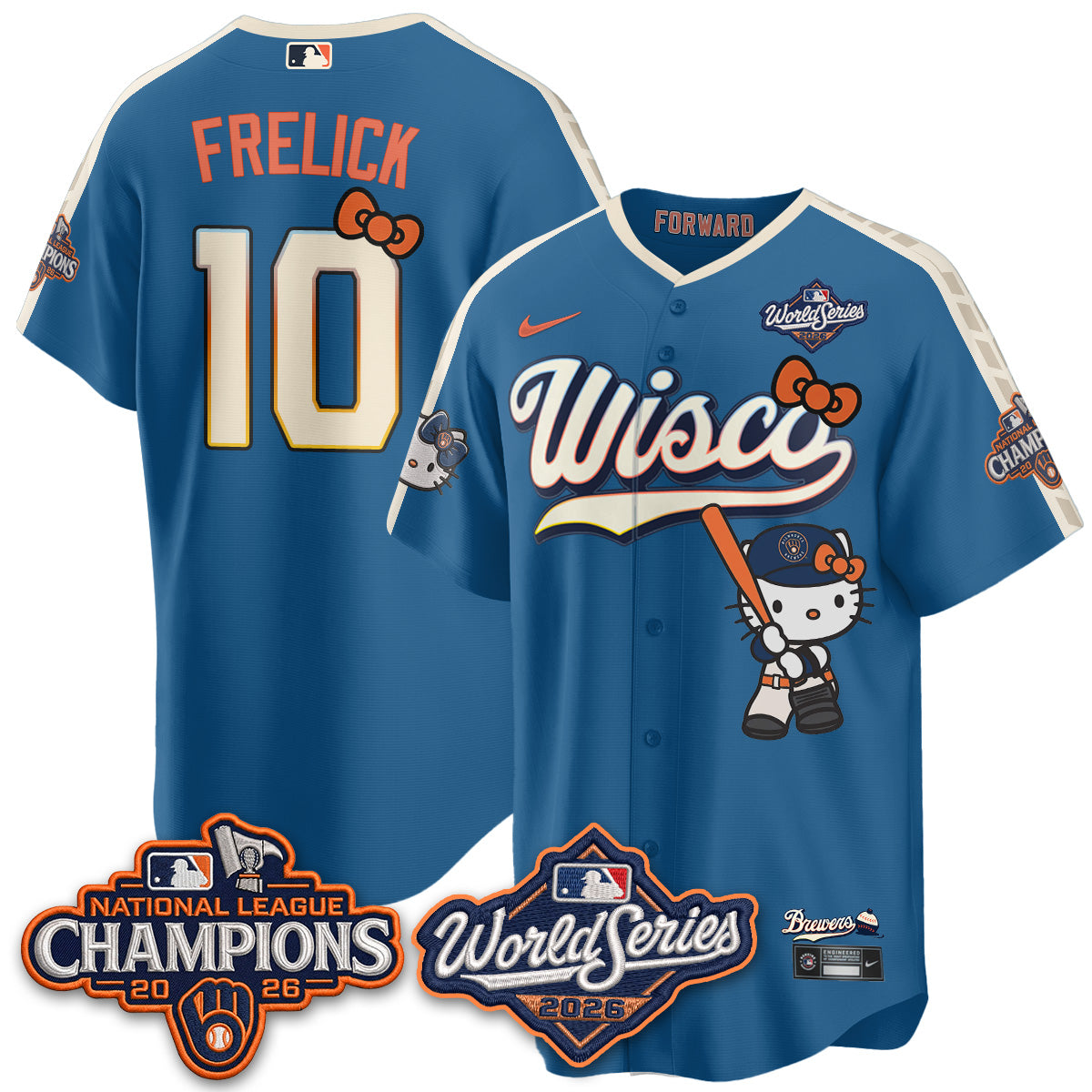 MIL 2026 NL Champions x Meow KT Vapor Jersey - Stitched