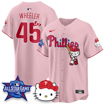 Philadelphia Phillies x Meow Kitty Vapor Limited Jersey V2- Stitched