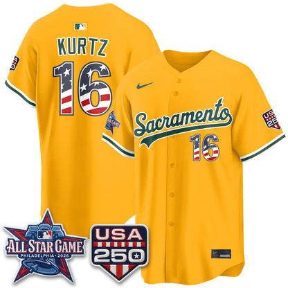 Oakland Athletics 2026 All Star Edition Vapor Jersey - Stitched