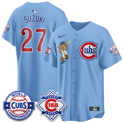 Chicago Cubs Clark Edition Vapor Limited Jersey - Stitched