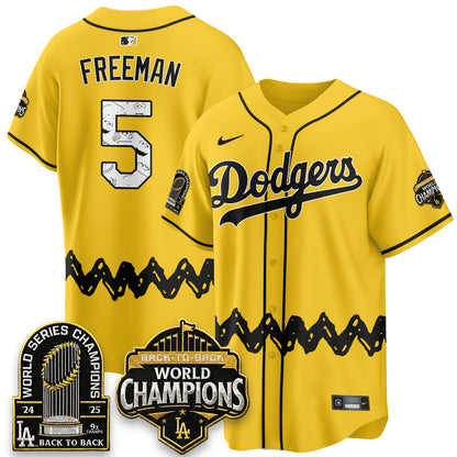 Los Angeles Dodgers x P-nuts Style Vapor Jersey - Stitched